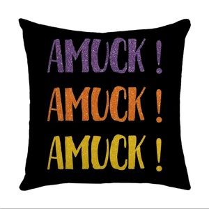 (NWOT) Hocus Pocus Throw Pillow